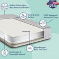 thumbnail image 5 of Kolcraft Fresh Start Premium Foam Baby Crib Mattress, Waterproof, 5 of 13