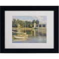 thumbnail image 2 of Trademark Fine Art "The Bridge at Argenteuil" Matted Framed Canvas Art by Claude Monet, 2 of 2