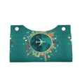 thumbnail image 2 of Sikiie Around The Planet Leather Tissue Box Cover Rectangle, Long Tissue Box Cover, Tissue Box Holder, Tissue Holder for Bathroom, 2 of 7