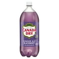 thumbnail image 4 of Canada Dry Caffeine Free Blackberry Ginger Ale Soda Pop, 2 L, Bottle, 4 of 7