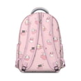 thumbnail image 3 of Trendy Cat Design Backpack for Women & Girls - Spacious Waterproof Bookbag for Work & School - Stylish Floral Print, 3 of 6
