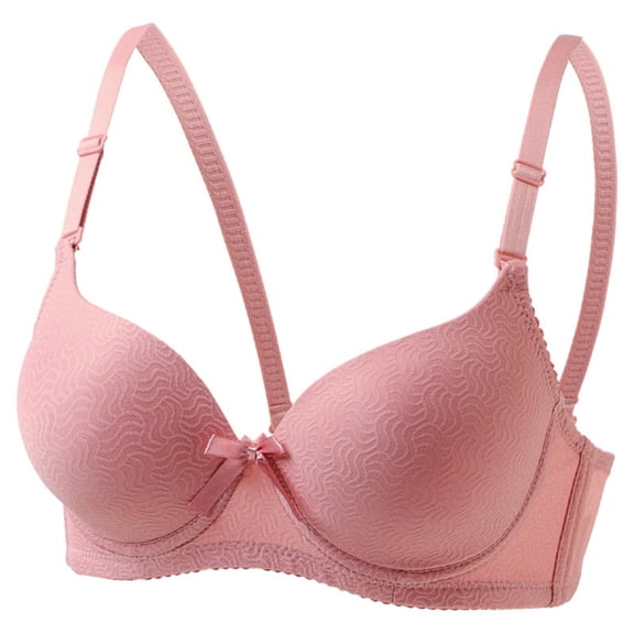 Tsesme Underwire Bras for Women Push up Padded Seamless Bra Full Cup Comfort Adjustable Straps Everyday Minimizer