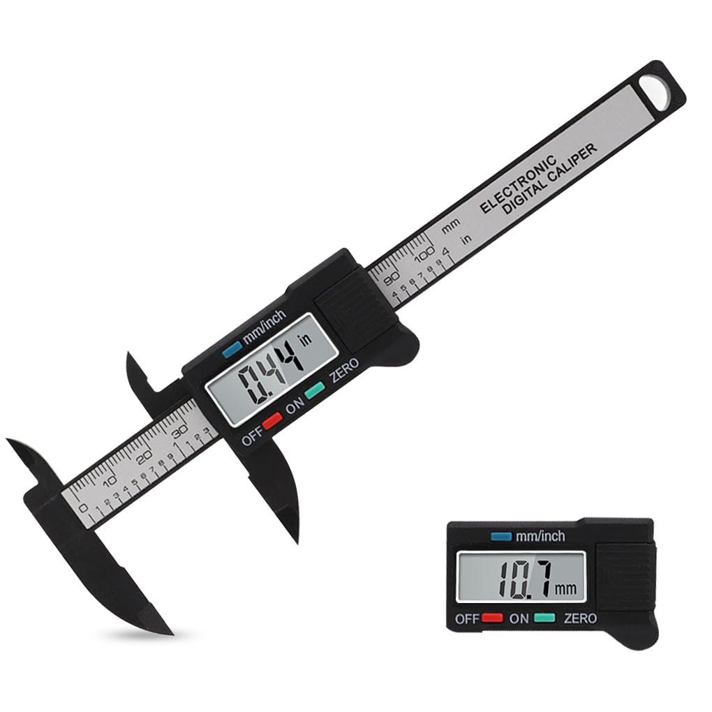 7# Accurately Digital Display Sliding 0-150mm Measurement Pocket Vernier Caliper Ruler Tool 