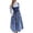 Blue, variant on Women's Bavarian Oktoberfest Dirndl Dress with Apron Leopard Print Cosplay Party for Themed Festival Events