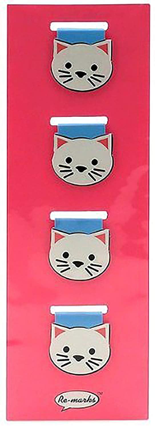 Page Clips Cat Bookmarks Set of 4