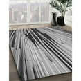 thumbnail image 2 of Ahgly Company Indoor Rectangle Patterned Gray Cloud Gray Area Rugs, 5' x 7', 2 of 6