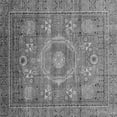 thumbnail image 1 of Ahgly Company Indoor Square Abstract Gray Modern Area Rugs, 3' Square, 1 of 4