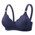 thumbnail image 2 of Xucatan Wireless Bras for Women Full Coverage Wireless Wireless Bra Minimizer for Large Bust Seamless No Underwire Comfort Non Padded Push Up Bra Gift, 2 of 3