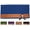 Royal Blue, variant on Pony New Zealand Wool Saddle Blankets Wear Leathers USA Leather - 24" X 24"