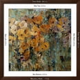 thumbnail image 5 of Art.com Amber Poppy Field II Art Print by Tim O'toole, Brown Frame Wall Art, 38" x 38", 5 of 5