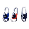 thumbnail image 4 of Dalazy Men Car Keychain Key Ring Holder Metal Organizer Double Ring Design Buckle Pendant Fashion Female Keyring Auto Accessories Black, 4 of 8