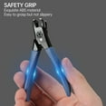 thumbnail image 7 of DUAIU Nail Clippers for Thick Nails Toenail Clippers Wide Jaw Nail Cutter Heavy Duty Nail Clipper Sharp Curved Toe Nail Clippers for Men and Women, Blue, 7 of 7