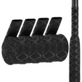 thumbnail image 1 of 4 piezas de tubo termocontraíble de 3.3 pies y 0.59" de diámetro para cañas de pescar, envoltura de agarre antideslizante e impermeable de 15 mm para deportes y fitness, Tubo X Negro, 1 of 6