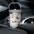 thumbnail image 5 of 30oz Raccoon Tumbler with Lid & Straw - Leak-Proof Travel Mug & Water Bottle - Gift for Raccoon Lovers, Home Decor, 5 of 6