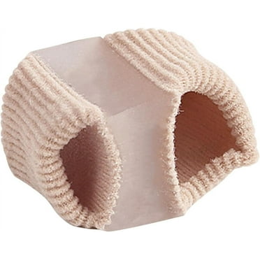 Toe Separator, Big Toe and Second Toe Spacer, Corrector for Overlapping Toes, Gel Toe Separators for Women and Men