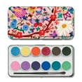 thumbnail image 3 of eeBoo Butterflies Watercolor Paint Set/12 Colors, 3 of 6