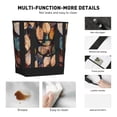 thumbnail image 4 of Large Capacity Insulated Tote Bag16.1×13.4×7.5in Thermal Insulation And Easy To Clean Strong Bearing Capacity Can Be Reused Abstract Leaves (3), 4 of 8