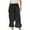 Black, variant on Hpapadks Women's Pants Solid Color Vintage Bloomer Pajama Pant with Drawstring Waist and Billowy Legs Womens Slacks Red M