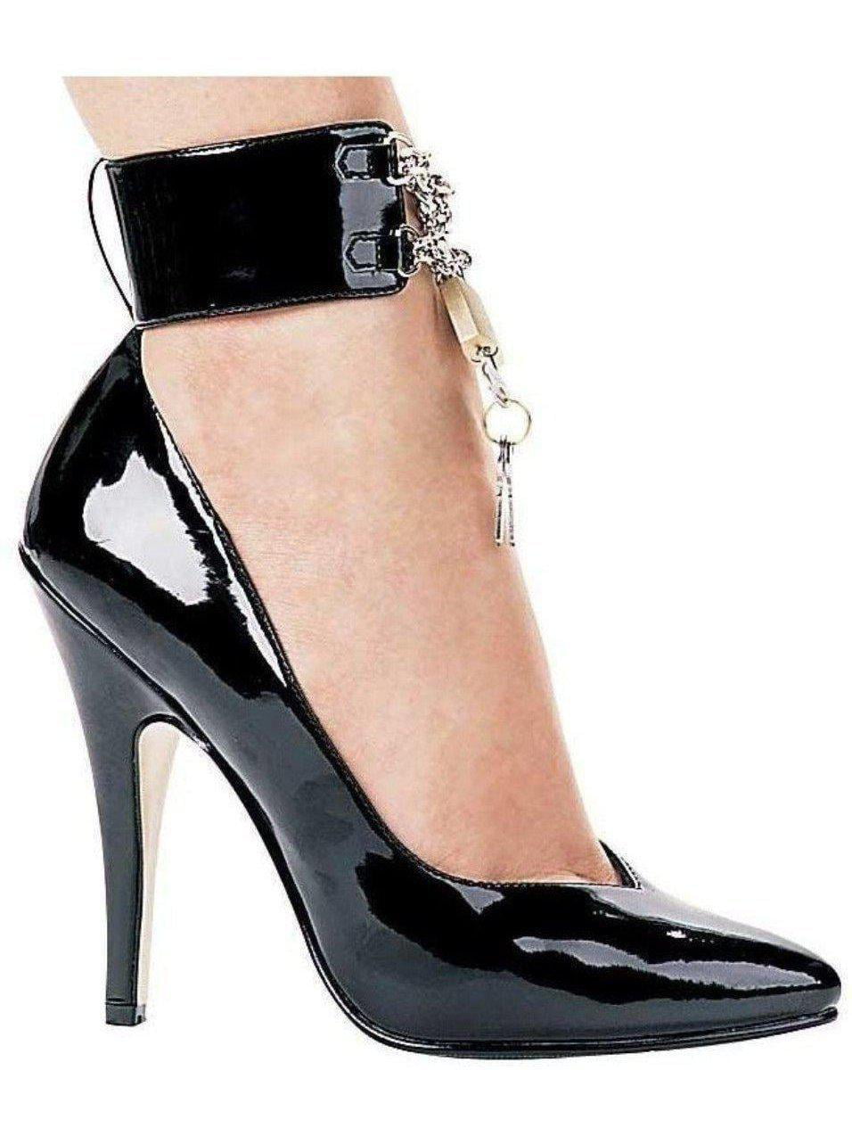 Ellie Shoes Womens 6.5 inch Stiletto Heel Pumps Silver Spikes Black;11