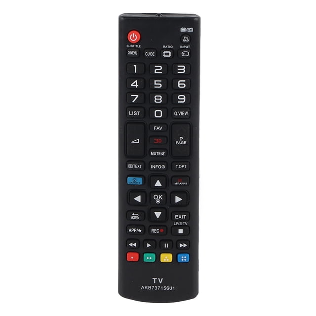 TV Remote Control,1Pc Black High Quality Universal TV Remote Control Remote Control Best in Class