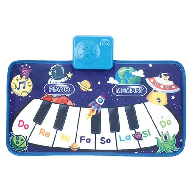 Juguetes Para Niño Manta musical para niños, juego de piano para pisar, tapete de suelo, rompecabezas, juguetes de educación temprana, tapete para gatear para bebés Juguetes Para Bebe 1 Año