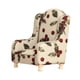 thumbnail image 3 of Sofá en miniatura 1/12, mueble para casa de muñecas, sillón de tela, sofá, juguete para niños Estampado floral beige, 3 of 9