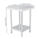 thumbnail image 4 of Mesa de trabajo de acero inoxidable de doble capa Mesa de cocina Mesa de operaciones Mesa de trabajo Escritorio de cocina Mesa de preparación de cocina comercial de 06 mm ANGGREK Otros, 4 of 8