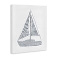 thumbnail image 3 of Stupell Industries Contemporary Minimal Sail Boat Canvas Art, 24 x 30, by Jetty Home LLC, 3 of 8