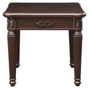 ACME Chateau De Ville Square End Table in Espresso