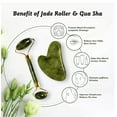 thumbnail image 6 of VIVIDUS Gua Sha and Jade Roller Set Improve Wrinkles & Reduce Puffiness Gua Sha Face Facial Massage 2 Piece, 6 of 8