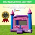 thumbnail image 5 of Pogo Crossover Inflatable Bounce House, Classic Pink Jumper (No Blower), 5 of 10