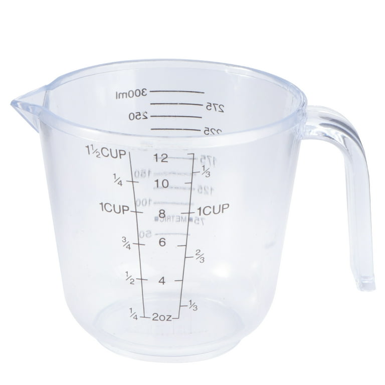 Homemaxs Plastic Large Measuring Cup Water Drinks Household Kitchen Liquid Container with Handle (Transparent), Size: 15, Other