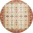 thumbnail image 1 of Ahgly Company Indoor Round Abstract Red Oriental Area Rugs, 8' Round, 1 of 6