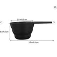 thumbnail image 2 of Measuring Scoop, Measuring Cups, Coffee Scoops, Measuring Scoops for Canisters Tablespoon Measure Spoon, Durable Reusable Short Handled Cooking Measuring Scoop, 1Pc, Scale Design(Black,3.5x2"), 2 of 8