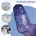thumbnail image 4 of FOR U DESIGNS Galaxy Moon Sun Bee Print Washable Car Seat Towel Cover for Front Seats, Auto Seat Cushion with Storage Bag, Multi-Functional Towel for Gym, Running, Swimming, 2 Pack, 4 of 7