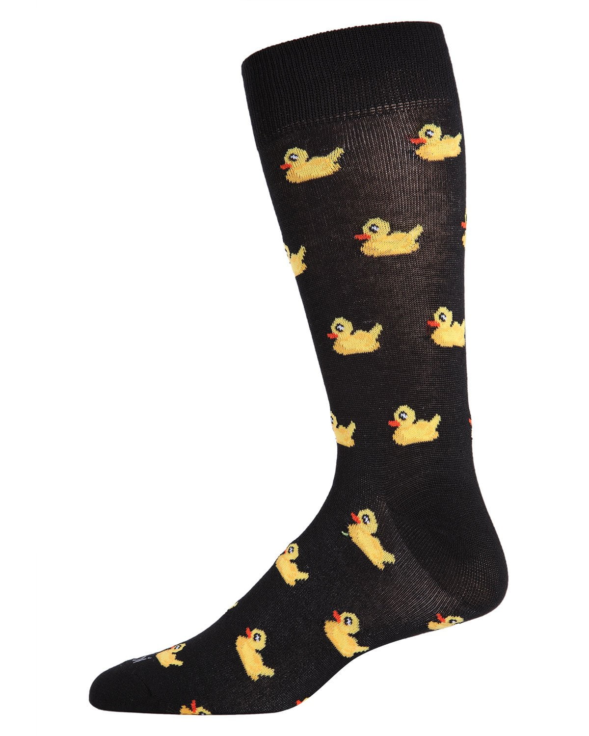 MeMoi MeMoi Rubber Duck Bamboo Blend Men's Crew Socks MeMoi Men's