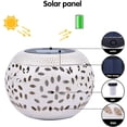 thumbnail image 3 of Solar table lamp outdoor waterproof-dancing flashing flame solar LED light, automatic on/off lighting indoor desk patio garden passage courtyard, 3 of 7