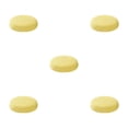 thumbnail image 3 of Decodeary Soft And Stool Cushions With Elastic Band – Any Space Round Cushion Polyester Seat Covers Fits Most Stools yellow 5Set, 3 of 6