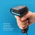thumbnail image 3 of Lector De Código De Barras 1D, Escáner De Código De Barras 1D Portátil Con Cable USB Alta Precisión Fuerte Capacidad De Lectura Luz Indicadora De Zumbador Resistente A Caídas, 3 of 7