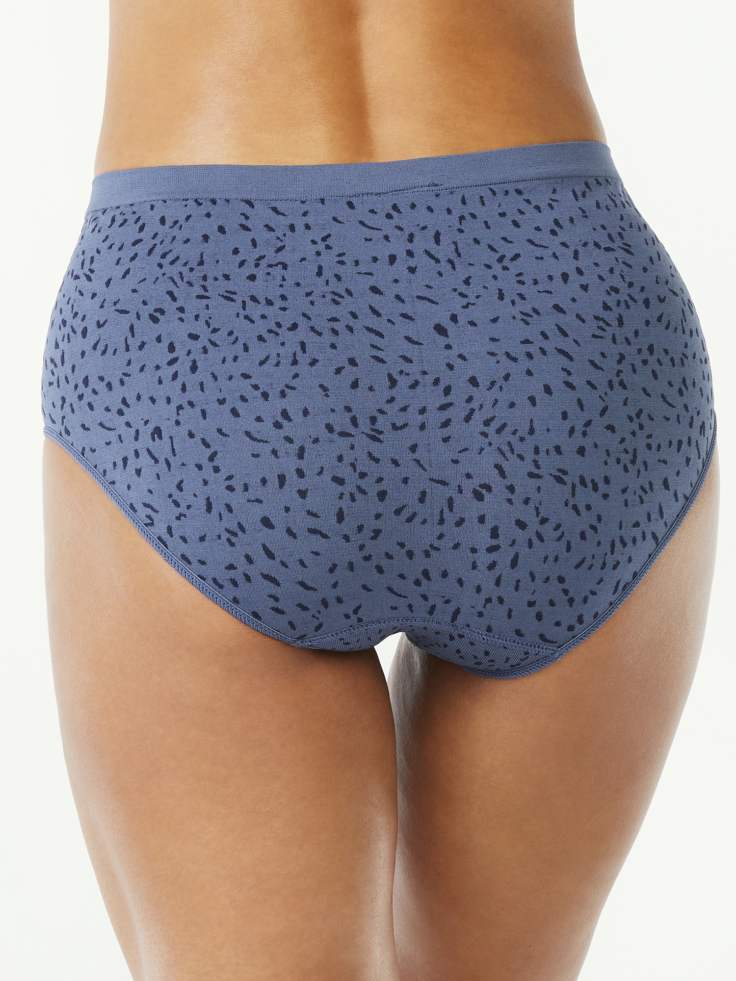 Joyspun Women's Seamless Brief Panties, 6-Pack, Sizes XS to 3XL - image 4 of 4