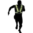 thumbnail image 2 of Chaleco reflectante Chaleco reflectante de seguridad para correr al aire libre para trotar, andar en bicicleta, caminar, andar en motocicleta y correr, verde oso de fresa Juguete, 2 of 5