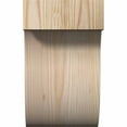 thumbnail image 2 of 6"W x 6"D x 10"H Del Monte Rough Sawn Corbel, Douglas Fir, 2 of 9
