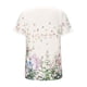 thumbnail image 5 of Camiseta de manga corta suelta con cuello redondo y estampado informal a la moda para mujer Fridja  hjk4358, 5 of 8