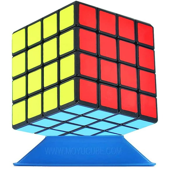 Magic Cube 4x4, Speed Cube 4x4 Puzzle Cube Jouet Noir