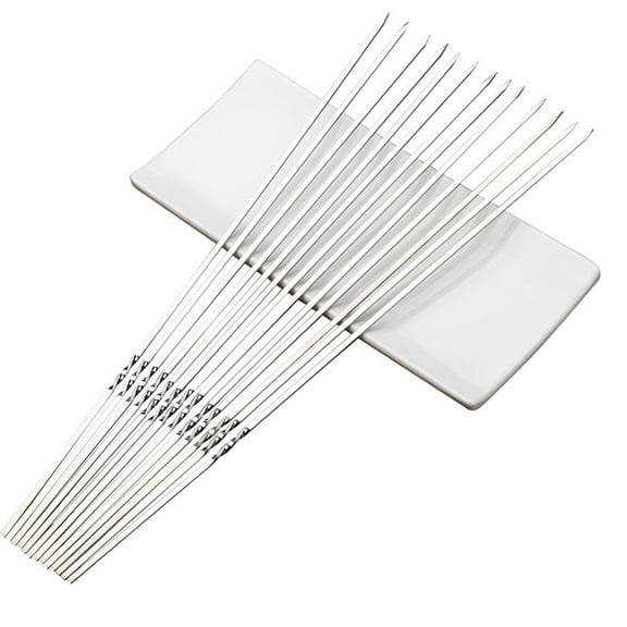 20pcs Barbecue Skewer Portable Bbq Skewers Reusable Outdoor Camping Picnic Tools (Home Essential)