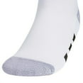 thumbnail image 3 of Adidas Striped 6 Pack Crew Junior's Tennis Socks - L, 3 of 3