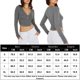 thumbnail image 3 of Camiseta básica con cuello en V profundo para mujer Y2k Skinny Top Casual con botones, 3 of 6