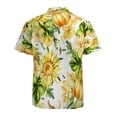 thumbnail image 3 of High Quality Hawaiian Shirts for Men Short Sleeve Aloha Beach Shirt Floral Summer Casual Button Down Shirts Blouses LH6HR4, 3 of 7