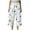 White, variant on Utoimkio Women's Casual Loose Wide Leg Capri Pants High Waisted Cropped Lounge Pants for Women