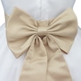thumbnail image 6 of TiaoBug Flower Girls Wedding Bridesmaid Dress Sleeveless Princess Bowknot Prom Birthday Party Ball Gown Khaki 6, 6 of 7